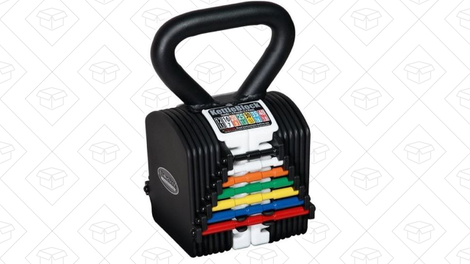 PowerBlock 40 Pound KettleBlock | $150 | WootPowerBlock 20 Pound KettleBlock | $75 | Woot